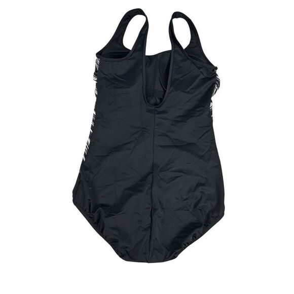 Lands End Women's 12L Soft Cup Tugless Sporty One Piece Swimsuit - Picture 2 of 6